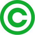 Green copyright.svg