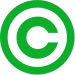 Green copyright.svg